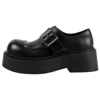 MIAOLV Microfiber Leather Loafers Women's Black