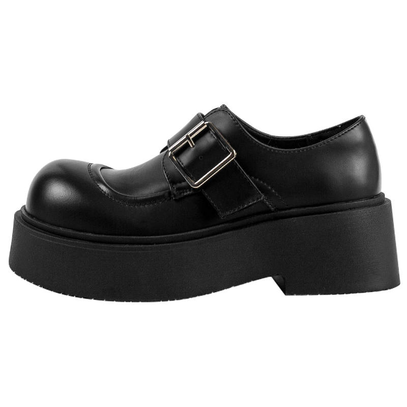 MIAOLV Microfiber Leather Loafers Women's Black