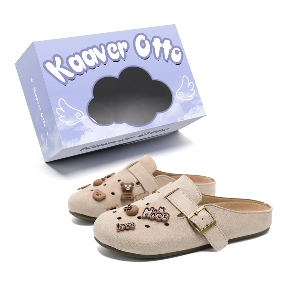 KAAVER OTTO PVC Odor Resistant Abrasion Resistant Slip Resistant Birkenstock Shoes Women's