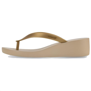 Ipanema Slip Resistant Quick Dry Slip Resistant Quick Dry Flip Flops Women's Beige Gold