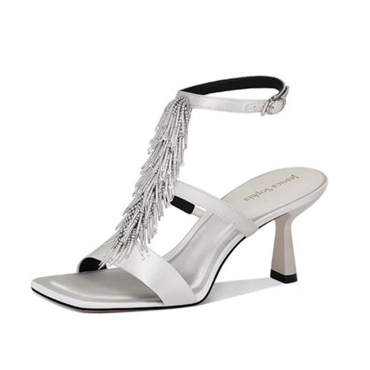 JESSICA SOPHIA One Strap Sandals 7cm Women's
