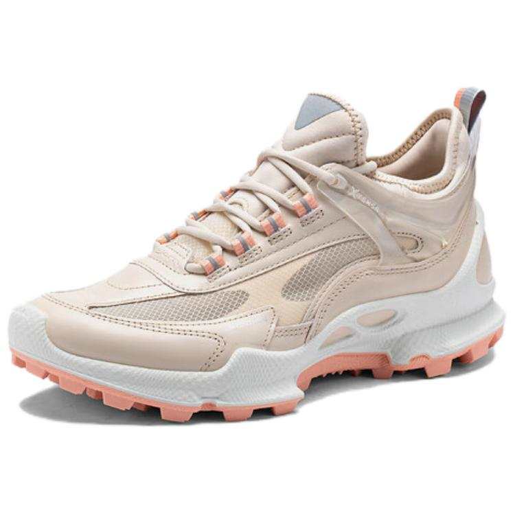 Ecco BIOM C TRAIL Collection Cow Leather Low top Mountaineering & Hiking Shoes Women's Pink