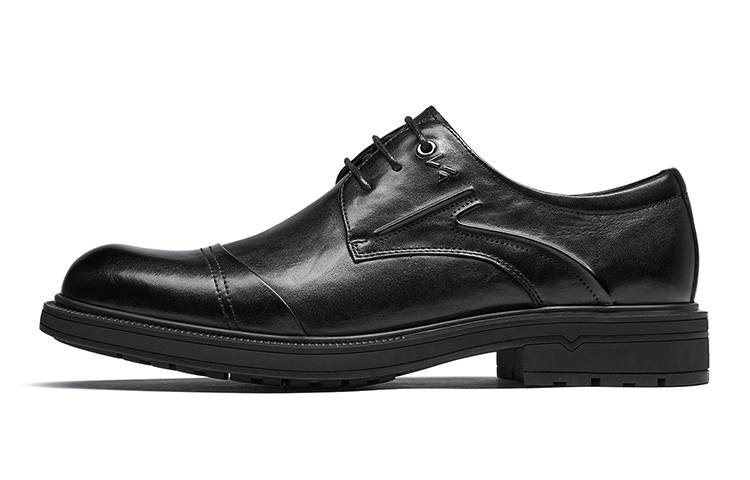 HARSON HARSON Dress Shoes Men's Low Top Black/Brown