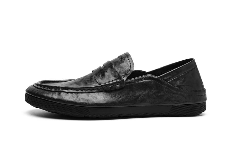 HLA Men's Casual Shoes Men's Low Top Black/Brown