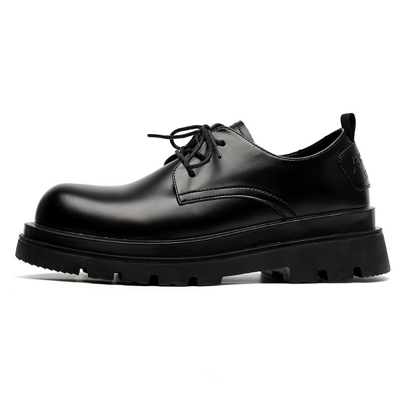 LUOMAIKE Microfiber Leather Casual Shoes Men's Black