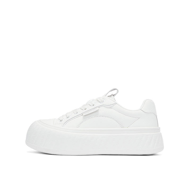 DAPHNE DAPHNE Lightweight Low top Skateboard Shoes Women's White
