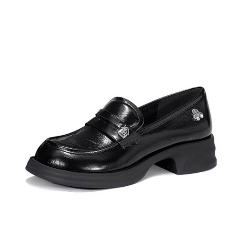 JESSICA SOPHIA Top Grain Cow Leather Loafers Women's