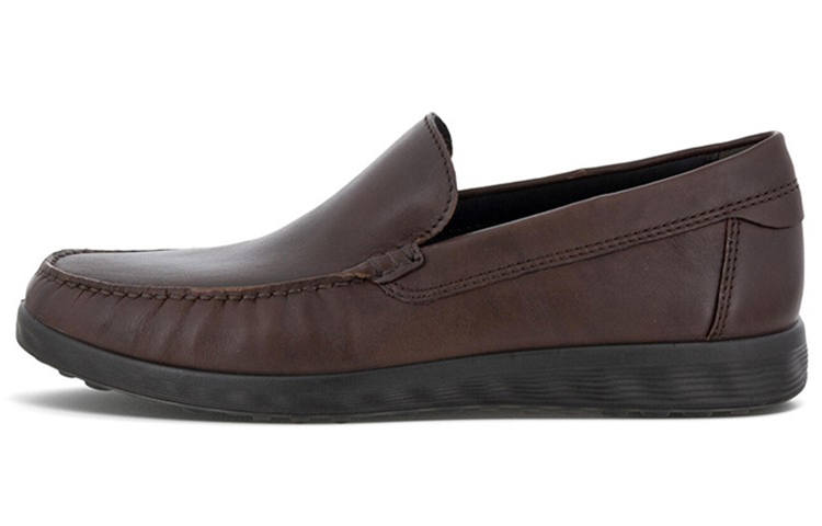 Ecco Ecco Moc Collection Platform Shoes Men's Cocoa Brown