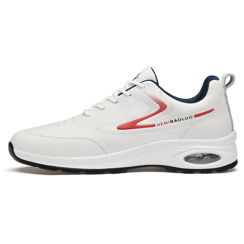 HENIBAOLUO Top Grain Cow Leather Casual Shoes Men's