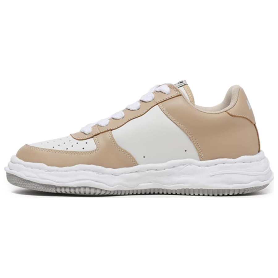 MIHARA YASUHIRO Wayne Cow Leather Low top Casual Shoes Unisex Brown