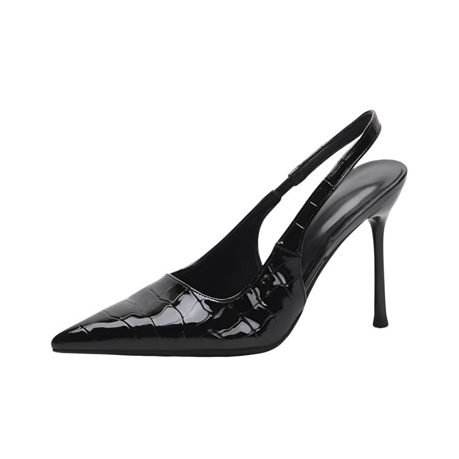 Feo Dvke Microfiber Leather Slim Heel High Heels Women's Gift Box Set