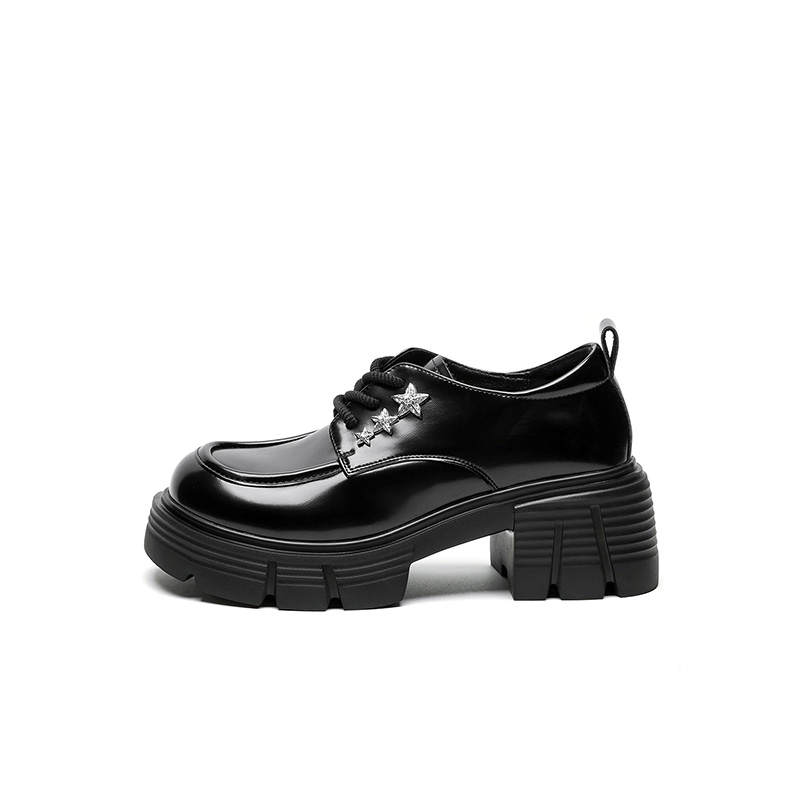 FIVE PLUS FIVE PLUS Synthetic Leather Casual Shoes Women's Black