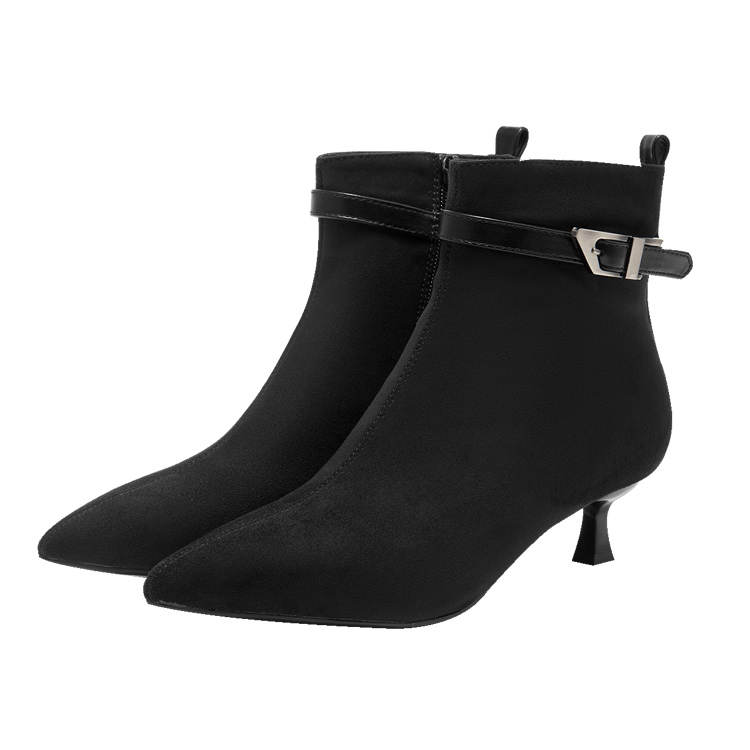 GUDIANFENGDU Ankle Boots 4.5cm Women's