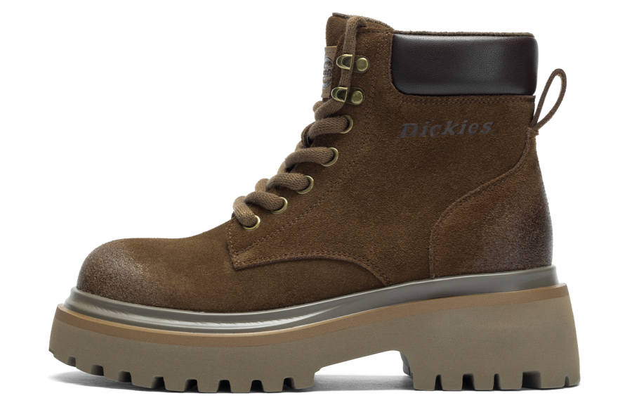 Dickies Dickies Short Combat Boots Women's Coffee