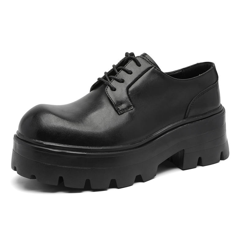 V05 Microfiber Leather Low top Casual Shoes Unisex Black
