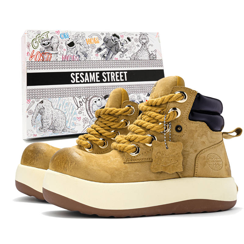 SESAME STREET Combat Boots Unisex