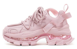 VITTORIO VENTURA Chunky Sneakers Women's Low Top Light Pink