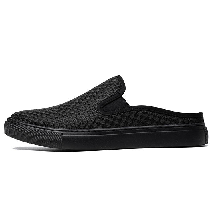 YEDANI YEDANI Rubber Sole Closed Toe Slippers Men's Black
