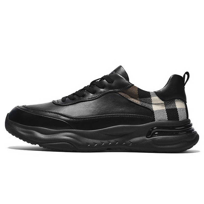 EDENBO Cow Split Leather Low top Casual Shoes Men's