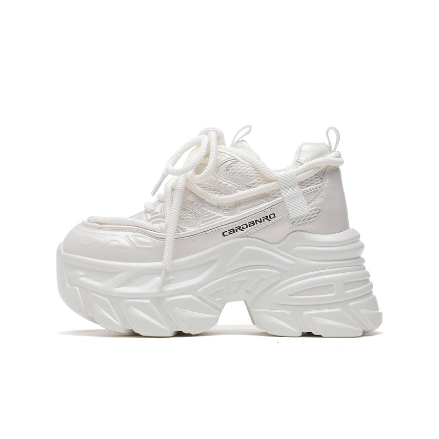 CARDANRO Petite Favorite Synthetic Leather Low top Chunky Sneakers Women's