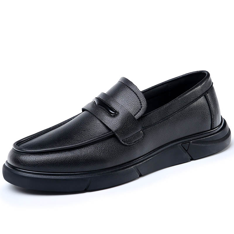 KACHILANG Men's Casual Shoes Men's Low Top Black/Brown