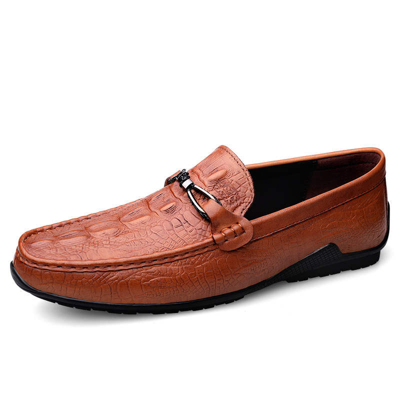 GONGNIULEITING Synthetic Leather Casual Shoes Men's