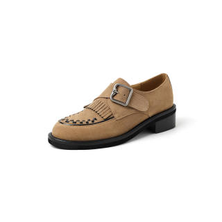 HONGYANGLIN Cow Suede Casual Shoes Women's