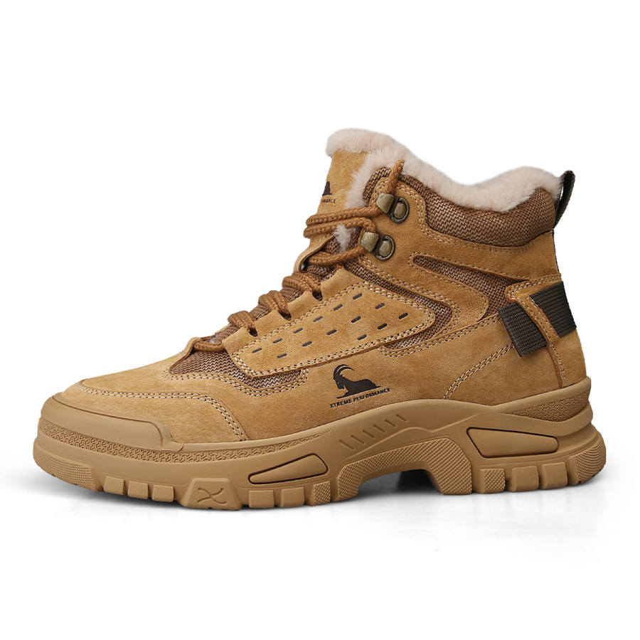 BECK Pigskin Slip Resistant, Abrasion Resistant, Thermal Mid top Casual Shoes Men's