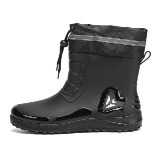 LONGYING Rain Boots Men's