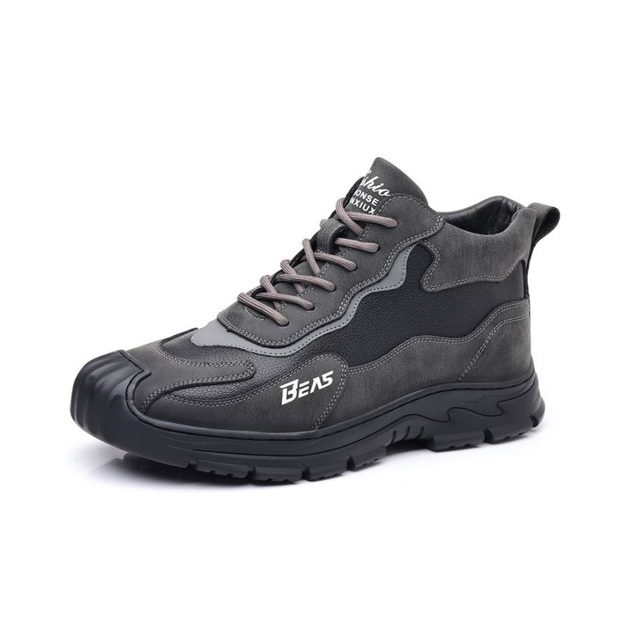 KACHILANG Mid top Casual Shoes Men's Black