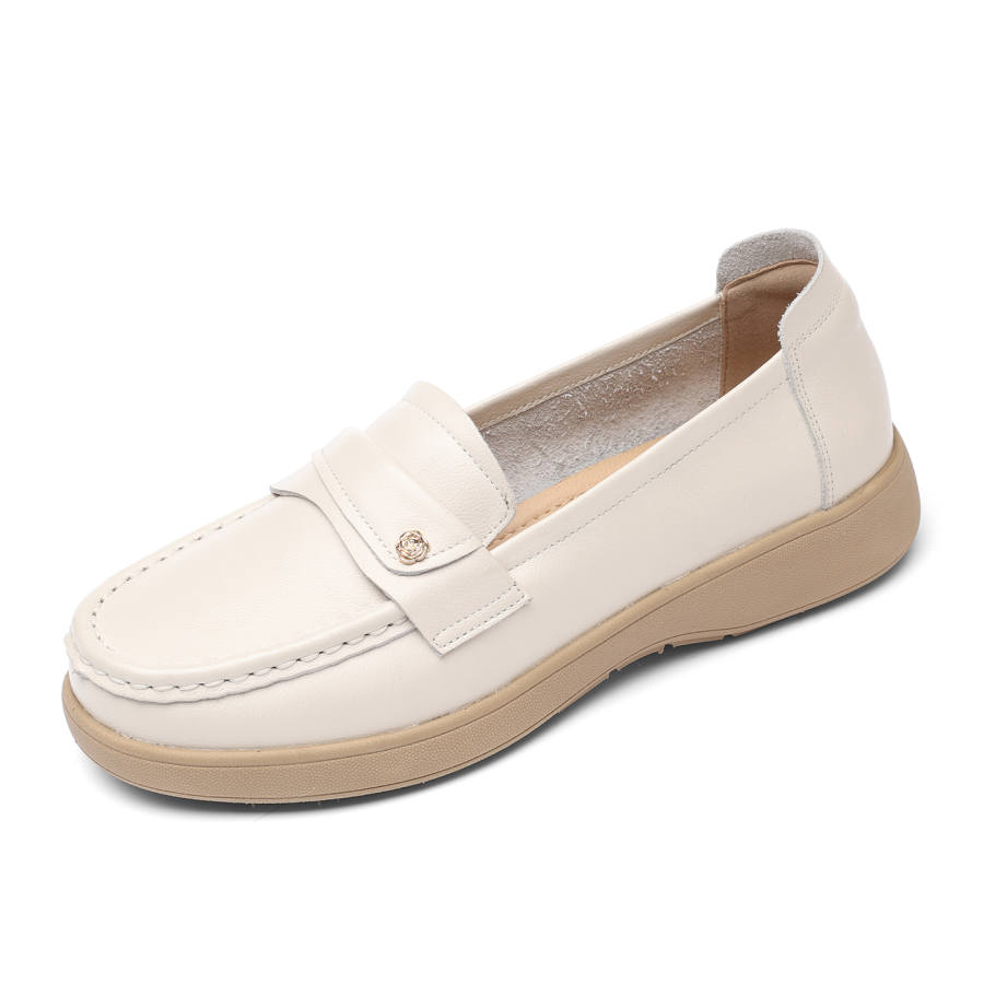 XINNUO Cow Leather Casual Shoes Women's