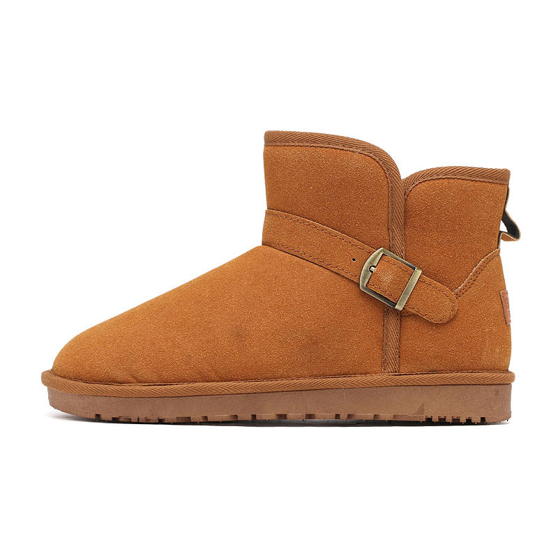 CariteSport Suede Casual Outdoor Fleece Lined Snow Boots Men's
