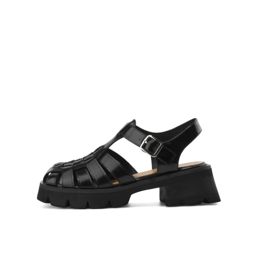 Rosa Bianca Leather Roman Sandals Women's