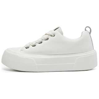 DAPHNE Cow Split Leather Slip Resistant Low top Skateboard Shoes Women's