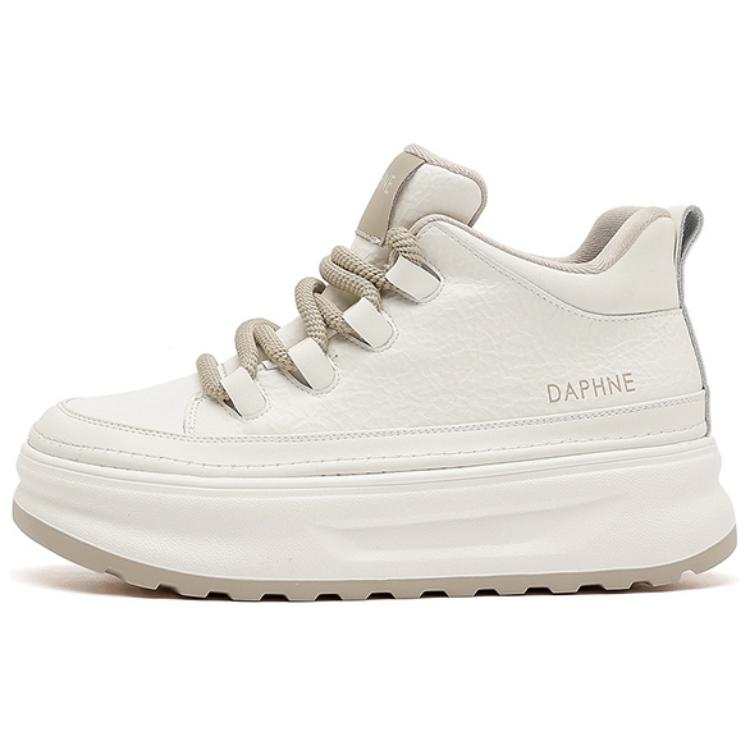 DAPHNE DAPHNE Cow Split Leather Mid top Skateboard Shoes Women's