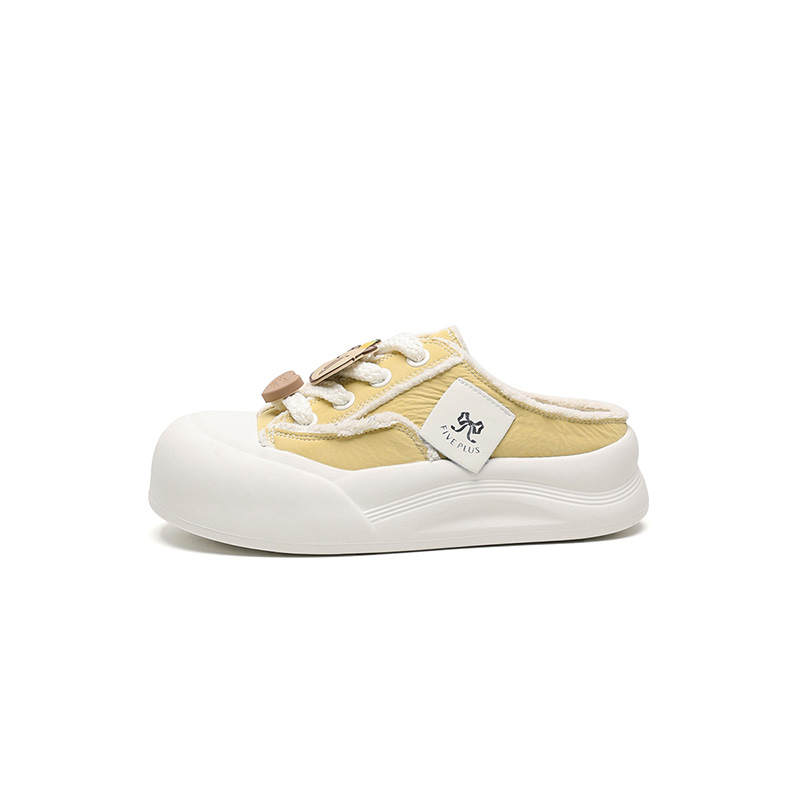 FIVE PLUS FIVE PLUS Slip Resistant Closed Toe Slippers Women's Yellow