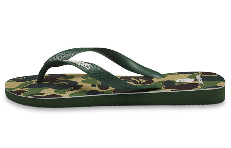 Havaianas BAPE A Bathing Ape Havaianas Green Camo