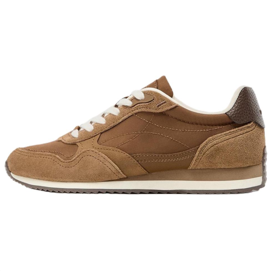 ZARA Cow Leather Low top Casual Shoes Women's Brown