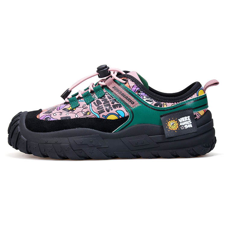 Joy&Mario Textile, Synthetic Leather, Split Cow Leather Low top Casual Shoes Women's