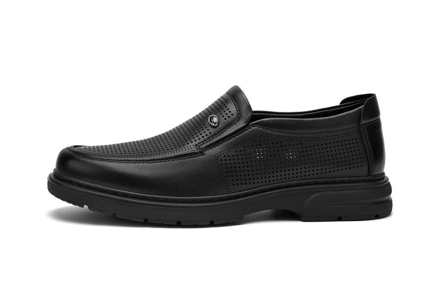 HLA Men's Casual Shoes Men's Low Top Black