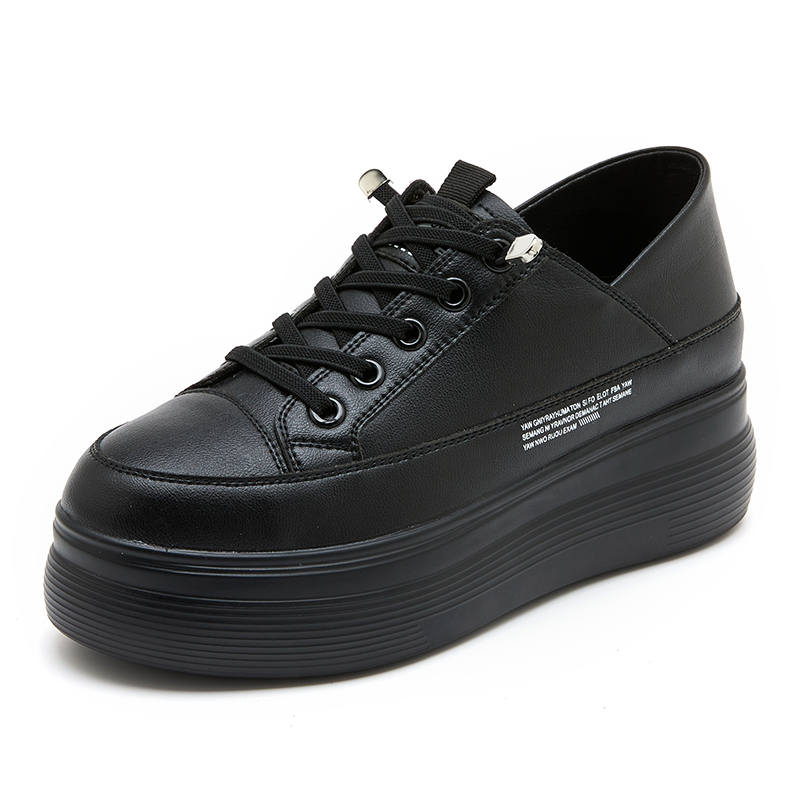 GONGNIUMEILI Skateboard Shoes Women's Black