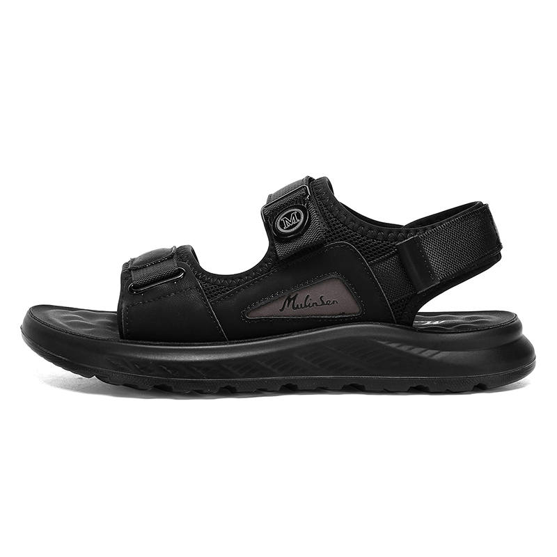 Mulinsen Beach Sandals Men's Black/Gray