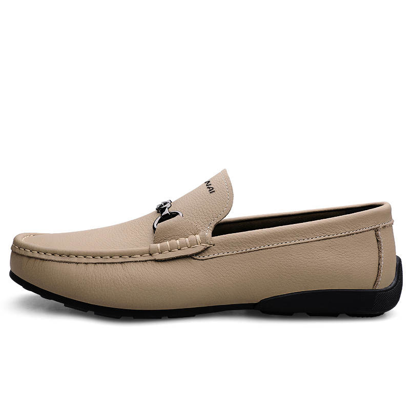 WENNAI Casual Shoes Men's Apricot