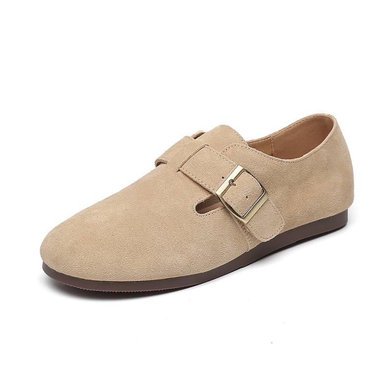 KEKAFU Women's Casual Shoes Women's Apricot/Camel