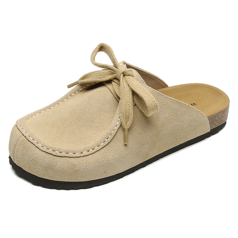 LANMOU Foam Sole Slip Resistant Slip Resistant Closed Toe Slippers Women's