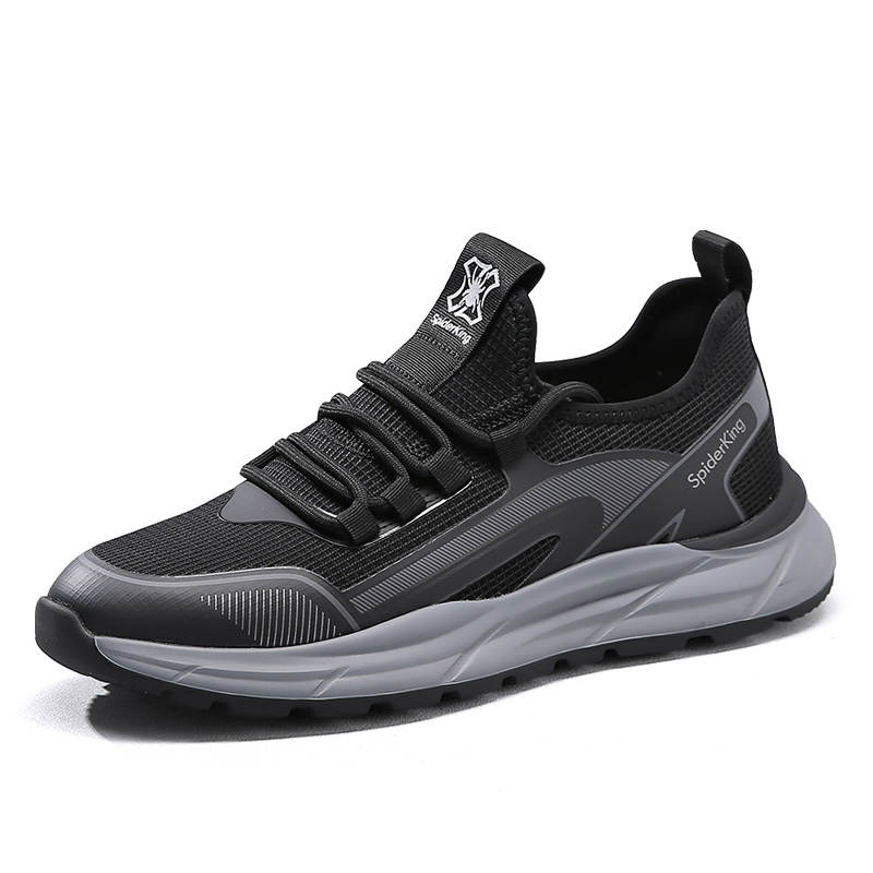 Spider King Low top Casual Shoes Men's Black
