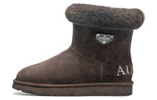 AU&MU Snow Boots Women's Chocolate