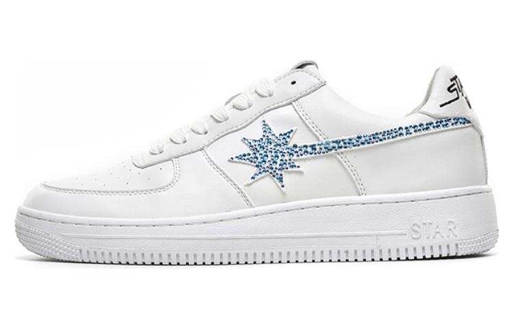 Starwalk Soldier Low top Skateboard Shoes Unisex Blue Diamond