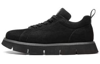 Anthony Miles Cow Leather Casual Shoes Men's Black