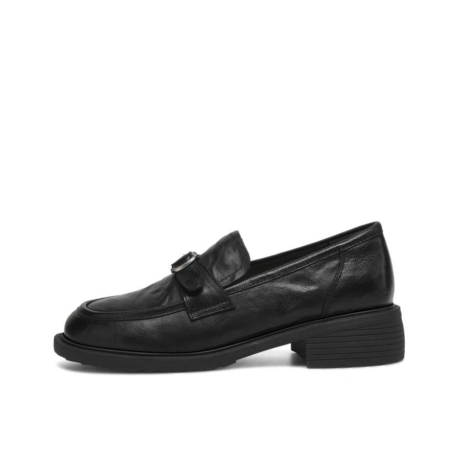 BOERDIQI Sheepskin Loafers 3.5cm Women's